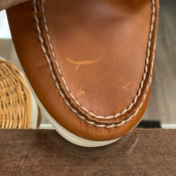 Sperrys Top Sider A/O 2-Eye Cyclone Tan 11.5 - Picture 6 of 8